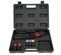 Gun di dado a rivetta Gearwell, Farerolloy 606 Strumento di spinta manuale, 6 32 8 32 10 24 1 4 20 5 16 18 Set dado a rivetta, strumento di fissaggio in scatola in plastica