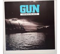 Gun - TAKING ON THE WORLD 12" SINGLE UK A&M 1990