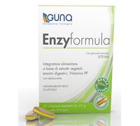 Guna EnzyFormula Integratore Funzione Digestiva, 20 Compresse