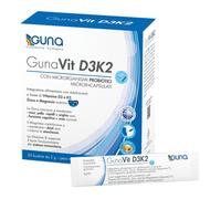Guna Integratore alimentare Gunavit D3K2 – Vitamina D3 e K2 – 30 bustine 2 g