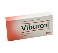 GUNA Viburcol Heel 12 Supposte Medicina Omeopatica Bambini Dentizione