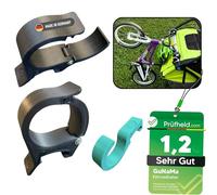 GuNaMa Supporto per bici da corsa e bambini per Thule Chariot dal 2017 Sport Cross Cab Lite 2, passeggino, supporto per rimorchio per bicicletta Thule, portabiciclette, accessori, portabiciclette