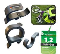 GuNaMa Supporto per bici senza pedali e bici per bambini per Thule Chariot dal 2017 Sport Cross Cab Lite 2, passeggino, supporto per rimorchio per bicicletta Thule, portabiciclette, accessori