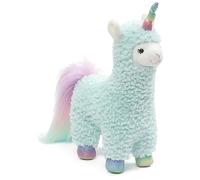 Gund 6052119 Cotton Candy Llamacorn peluche, multicolore
