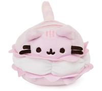 GUND Macaron Cookie Pusheen Sweet Dessert - Animale in peluche spugnoso - Tessuto elasticizzato - a partire da 8 anni - rosa e bianco - 10,2 cm