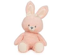 GUND Peluche a forma di coniglietto sostenibile, peluche realizzato con materiali riciclati, regalo per neonati e neonati, rosa/crema, 33 cm