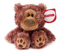 GUND Philbin Teddy Bear, Forever Friends Littles, peluche classico per bambini dai 1 anni in su, marrone cioccolato, 17,8 cm