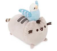 GUND Pusheen & Bo Parrocchetto Best Friend Set due in uno peluche gatto ripieno, grigio e blu, 15,2 cm