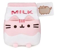 GUND Pusheen - Gatto di peluche al latte di fragola a partire da 8 anni, colore: rosa/bianco, 15,2 cm