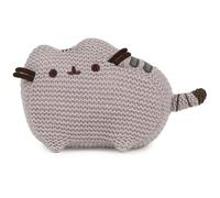 GUND Pusheen - Peluche a maglia, a forma di gatto, per bambini dagli 8 anni in su, grigio, 15,2 cm