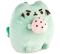 GUND Pusheenosaurus stehend mit Ei, Pl sch-Dinosaurier, gr n, 15,2 cm, mehrfarbig