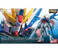 GUNDAM 1/144 BUILD STRIKE FULL PACKAGE Model Kit RG #23 Bandai Gunpla Nuovo NEW