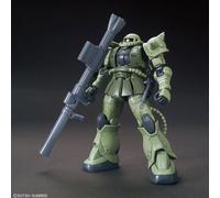 GUNDAM - 1/144 MS-06C Zaku II Type C/Type C-5 Model Kit HGGO # 016 Bandai