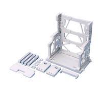 GUNDAM BUILDERS PARTS - 1/144 System Base 001 White Model Kit Bandai