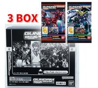 GUNDAM Gunpla Package Art Gummy 2 Card BANDAI Japan 3 Box 20 Packs per box