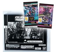 GUNDAM Gunpla Package Art Gummy 2 Card Box 20 Pezzi Confezioni Set BANDAI Nuovo