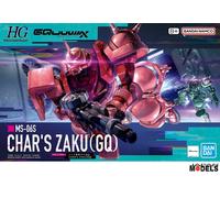 BANDAI Spirits Mobile Suit Gundam GQuuuuuuuuuX Char Esclusivo Zaku (GQ) 1/144 Scala Modello in Plastica Colore-Coded
