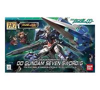 BANDAI SPIRITS Gundam HG 1/44 OO Gundam Seven Sword/G - Model Kit - 13 cm