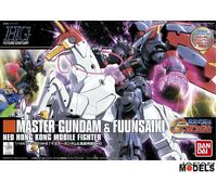 Bandai HGFC #128 MASTER GUNDAM & FUUNSAIKI 1/144 Gundam e cavallo Hg High Grade