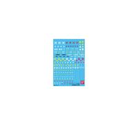 Bandai Spirits Gundam Decal GD28 HGUC Multiuse - Zeon MS 1 - Decalcomanie in plastica # 2566005
