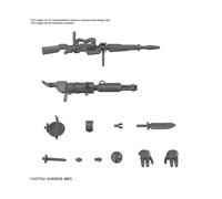 GUNDAM HIGH GRADE HG PARTI DI ESPOSIZIONE SET PER DEMI TRAINET 1/144 BANDAI