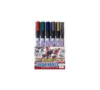 GUNDAM MARKER AMS-121 METALLIC SET COLORI GSI CREOS