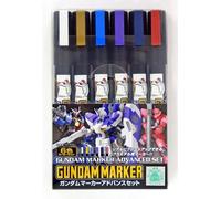 GUNDAM MARKER GMS-124 ADVANCED SET Pennarello GSI CREOS