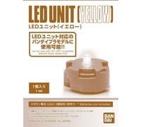 Bandai Model Kit- MG LED Unit Set, Colore Giallo, 25825
