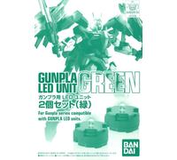 Gundam Master Grade MG Unità Led Model Kit Set Green Bandai