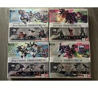 Gundam TCG Gundam Starter Deck + Assemble Kit Set: ST01A, ST02A, ST03A, ST04A