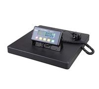 GundG PSB - Bilancia a piattaforma, per pacchi, superficie di carico resistente in alluminio di ghisa 40 x 40 cm; utilizzabile a batteria 75 kg x 20 g/5 kg x 10 g