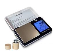 GundG TS-W/B+G - Bilancia di precisione portatile, digitale, intervallo di misurazione da 0,01 a 300 g