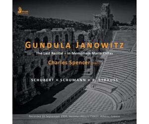 Gundula Janowit Gundula Janowitz: The Last Recital - In Memoriam Maria Call (CD)