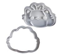 Gungtj Baking Cutter, Halloween Cat Baking Cutting Mold, 2.36x1.97 inches, Beginners Kitchen Embossing Animal Moulds for Event, Bakery, Dough, Cheese, Chocolate, Fondant Making