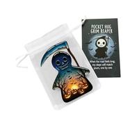 Gungtj Biglietti di ispirazione tascabili, biglietti di auguri emotivi tascabili di Halloween, figure motivazionali per feste per supporto quotidiano, studio, viaggio, compagno, classe, scuola
