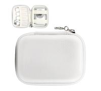 Gungtj Camera Case, Electronics Travel Pouch, Cable Charger Bag, Lightweight Organizer Data Cables, Chargers, Headphones, Ideal for Secure Storage and Transport, 3.54x4.72x1.57 Inches