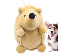 Gungtj Cane riccio che squittisce | Giocattolo di peluche per cani, giocattoli di dentizione per cani, giocattolo aggressivo per cani, giocattoli per cani di piccola taglia, , morbido, durevole
