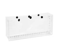 Gungtj Clear Fish Bags, Outdoor Lure Storage, Convenient Snap Design, Uv-Resistant Scale, Foldable Observation Pack, Ideal for Fishing Enthusiasts, Men & Women