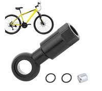 Gungtj Connettore Idraulico per Tubi dei Freni a Disco,Insertto di Sostituzione per Oliva Freni - Connettore Idraulico Alta Pressione per Bici da Corsa, Strada, Montagna e Officina