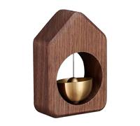 Gungtj Doorbell, Magnetic Portable Chime, Easy To Install, Pleasant Sound Door Ringer, Wooden Brass Bell, 2.36x3.94 Inches, Perfect For Home Entry Necessity
