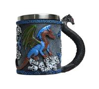Gungtj Dragon Cup, Dragon Tazza, Dragon Themed Cup, Medieval Tableware, Themed Cup, Fantasy Drinkware, Dragon Coffee Mug, Coffee Tea Milk Mug, Camping Dragon Mug, Medieval Drinkware