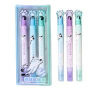 Gungtj Evidenziatori multicolore, penne decorative a doppia estremità per prendere appunti, studiare e organizzare, set di pennarelli luminosi per studenti, insegnanti, casa, università, ufficio