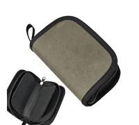 Gungtj Fishing Tackle Case, Fishing Lure Bags, Fly Storage Case, Portable Gear Wallet for Freshwater and Saltwater, Compact Binder, Sturdy Construction, Daily Use, Olive Green Color