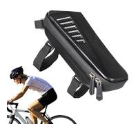 Gungtj Front Frame Bag, Multifunctional Pouch, Cycling Tool Organizer, Phone Mount, Reflective Riding Accessories, (9,45 x 3,94 x 3,15 pollici), Perfect for Daily Commuting, Road Trips