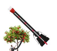 Gungtj Fruit Grabber, 13ft Adjustable Orange Picker Pole Tool, Extension Pole with Collection Funnel and Bag, Perfect for Efficient Harvesting and Professional Fruit Growers for Home and Garden Needs