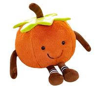 Gungtj Fruit Plush, Stuffed Toy, Fruit Cushion, Plush Persimmon Cushion, Cute Fruit Throw Pillow, Family Decorative Pillow, Soft Fruit Plush Toy 25x25x35cm to 35x35x50cm for Home