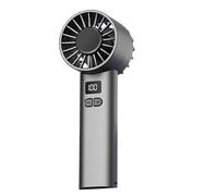 Gungtj Hand Fan, Desk Fan Portable Electric, 100 Speed Adjustable Wind with Led Display, Battery Powered, Compact Camping Cooling Gadget for Travel, Outdoor Use, 6.3x2.28x2.17 Inches