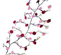 Gungtj Indoor String Lights, Fairy Lights with Roses, Romantic String Lights, Vine String Lights, Valentine's Day Decor Lights, Wedding Lights for Vine Fairy Lights