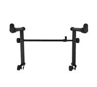 Gungtj Keyboard Rack Stand | Keyboard Music Stand | Keyboard Display Stand, Heavy Duty Performance Rack With Locking Straps, Double Layer Sheet Music Display Stand for Home Studio