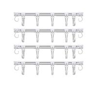 Gungtj Kitchen Utensil Rack, Under Cabinet Wall-Mount Rack, Adhesive No-Drill Spatula Storage, Space-Saving Home Organizer for Spoons & Bbq Tools, Easy to Install and Access